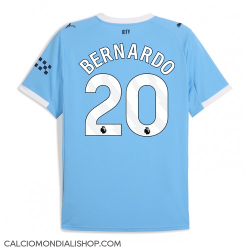 Maglie da calcio Manchester City Bernardo Silva #20 Prima Maglia 2025-26 Manica Corta